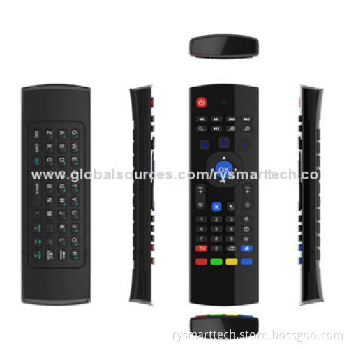 Air mouse, compatible with Android OS, IOS and Windows OS with full keyboard